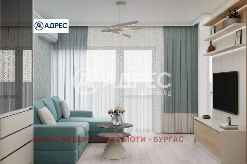 Двустаен апартамент в Бургас, к.к. Слънчев бряг