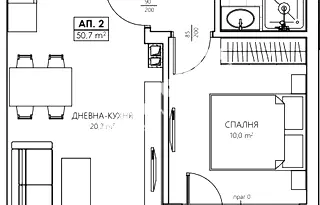 апартамент в Бургас, Обзор