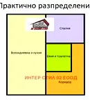 Едностаен апартамент в Перник, Изток
