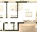 Снимка 4 — Тристаен апартамент в Перник, Изток