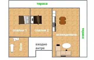 Тристаен апартамент в Плевен, Идеален център