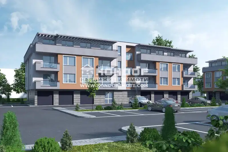 Two-room apartment with courtyard veranda in Belomorski, Plovdiv