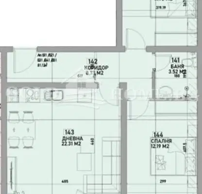 Photo 2 — 3-bedroom apartment in Plovdiv, Belomorski