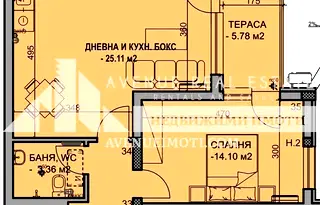 Двустаен апартамент в Пловдив, Христо Смирненски