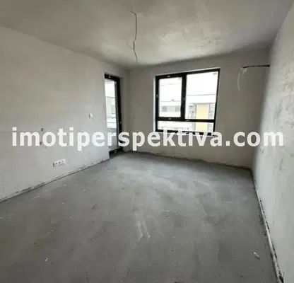 Снимка 5 — Двустаен апартамент с тераса и паркомясто в Христо Смирненски, Пловдив