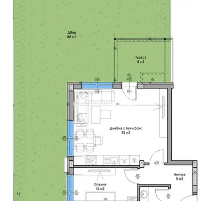 Photo 2 — 2-bedroom apartment in Plovdiv, Hristo Smirnenski