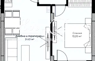 Двустаен апартамент в Пловдив, Христо Смирненски