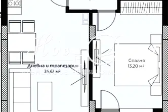 Двустаен апартамент в Пловдив, Христо Смирненски