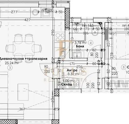 Снимка 3 — Двустаен апартамент в кв. Христо Смирненски, Пловдив с тераса