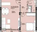 Снимка 4 — Двустаен апартамент в Христо Смирненски, Пловдив с лоджия
