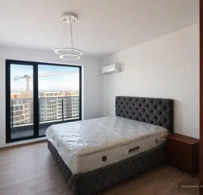 Снимка 3 — Двустаен апартамент в Христо Смирненски, 9-ти етаж, с тераса