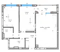 Снимка 2 — Тристаен апартамент с тераса в Христо Смирненски, Пловдив