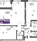 Апартамент с 3 стаи в Каменица 2, Пловдив с асансьор