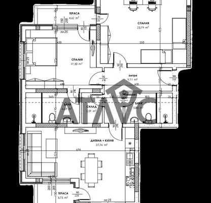 Photo 2 — apartment in Plovdiv, Komatevsko Shose