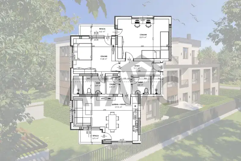 apartment in Plovdiv, Komatevsko Shose