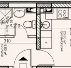 Photo 2 — 2-bedroom apartment in Plovdiv, Kyrshiyaka
