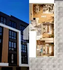Просторен апартамент 6-ти етаж в Кършияка, Пловдив с асансьор