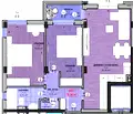Снимка 2 — Тристаен апартамент в Кършияка с тераса и асансьор