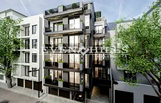 Просторен 3-стаен апартамент в Кючук Париж, Пловдив с балкони