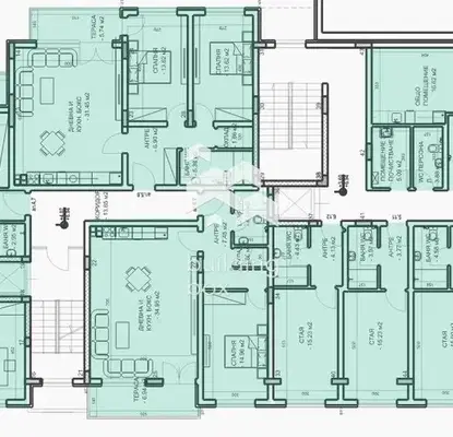 Снимка 2 — Тристаен апартамент с тераса в Младежки Хълм, Пловдив