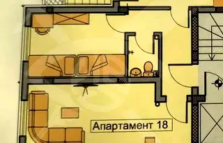 Тристаен апартамент с тераса и гледка към Родопите в Младежки Хълм, Пловдив