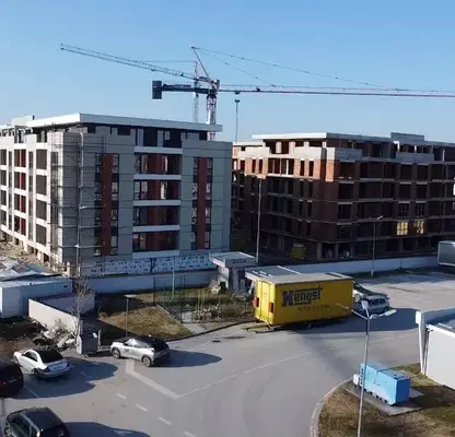 Снимка 4 — Двустаен апартамент в Остромила с южно изложение