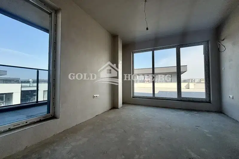 Three-room apartment with panoramic terrace in Ostromila, Plovdiv