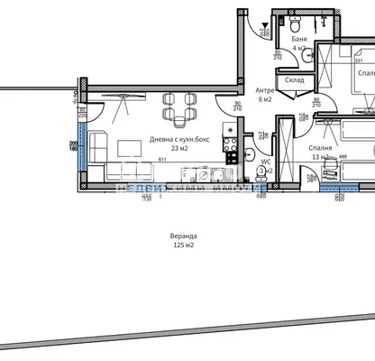Photo 2 — apartment in Plovdiv, Ostromila