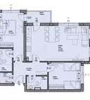 Тристаен апартамент с тераса в нов комплекс до Гребната база, Пловдив