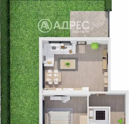 Photo 2 — 2-bedroom apartment in Plovdiv, Proslav