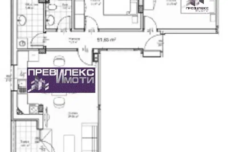 3-bedroom apartment in Plovdiv, Proslav