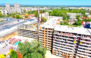 Едностаен апартамент в Тракия, Пловдив с тераса