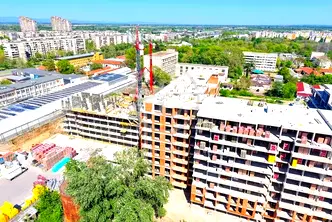 Едностаен апартамент в Тракия, Пловдив с тераса