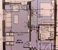 Снимка 3 — Двустаен апартамент в Тракия с тераса и паркомясто