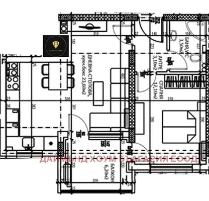Photo 2 — 2-bedroom apartment in Plovdiv, Trakiya