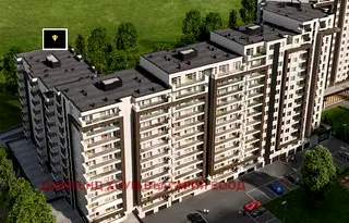 Двустаен апартамент в Тракия, Пловдив с тераса в нова сграда
