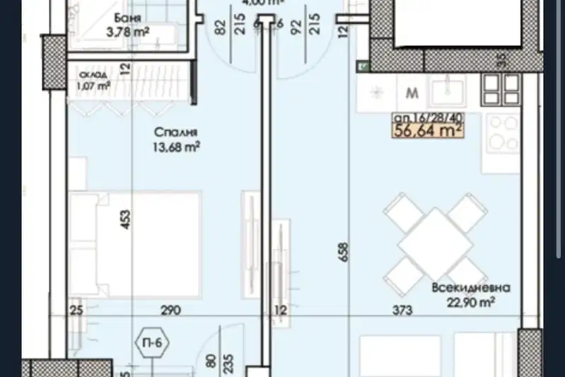 2-bedroom apartment in Plovdiv, Trakiya