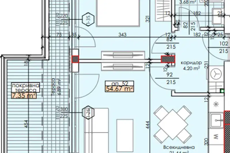 apartment in Plovdiv, Trakiya