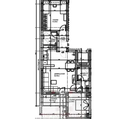 Photo 4 — Three-room apartment in Trakiya with terrace, Plovdiv