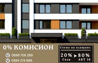 Тристайен апартамент с две бани в нов комплекс в Тракия, Пловдив