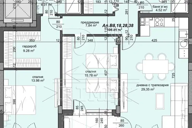 apartment in Plovdiv, Trakiya