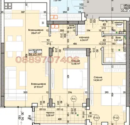 Photo 4 — 3-bedroom apartment in Plovdiv, Trakiya