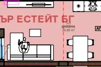 Едностаен апартамент в Бургас, Поморие
