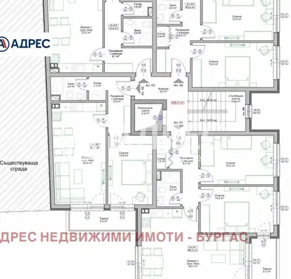 Снимка 3 — Двустаен апартамент в Бургас, Поморие