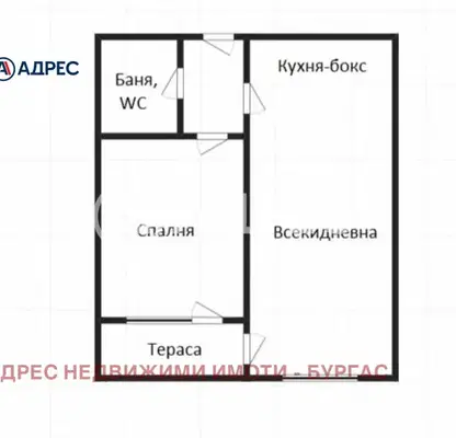 Снимка 4 — Двустаен апартамент в Бургас, Поморие
