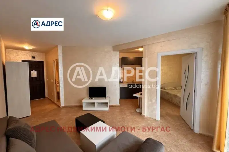 Двустаен апартамент в Бургас, с. Равда