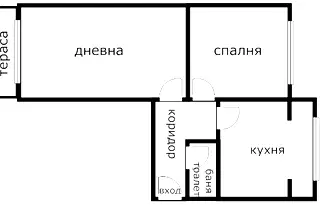 Двустаен апартамент в Шумен, Боян Българанов 2