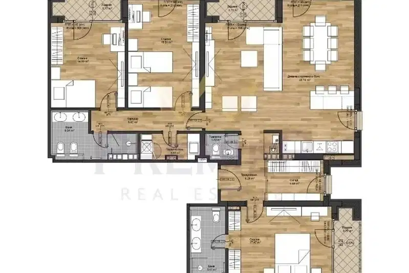 apartment in Sofiya, Boyana