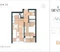 Снимка 4 — Двустаен апартамент с южно изложение в Център, София