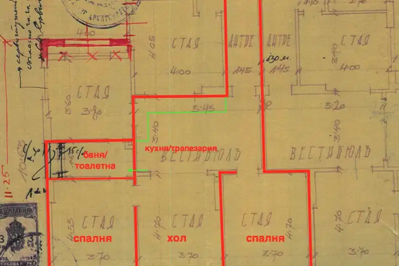 3-bedroom apartment in Sofiya, Centyr